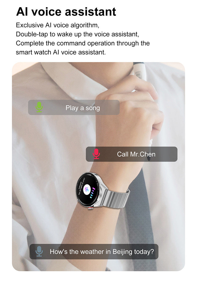 Smartwatch mit Bluetooth-Anruf und Musikwiedergabe – Bild 15 | LuxeStyle