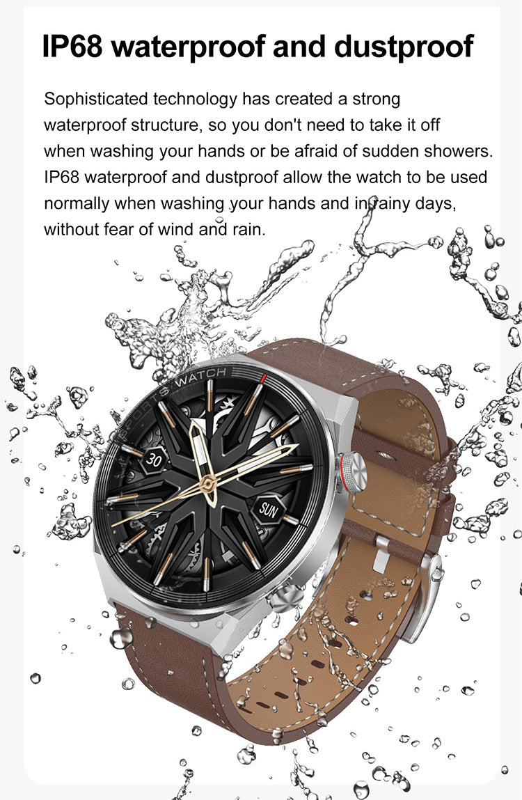 Smartwatch mit Bluetooth-Anruf und Musikwiedergabe – Bild 8 | LuxeStyle