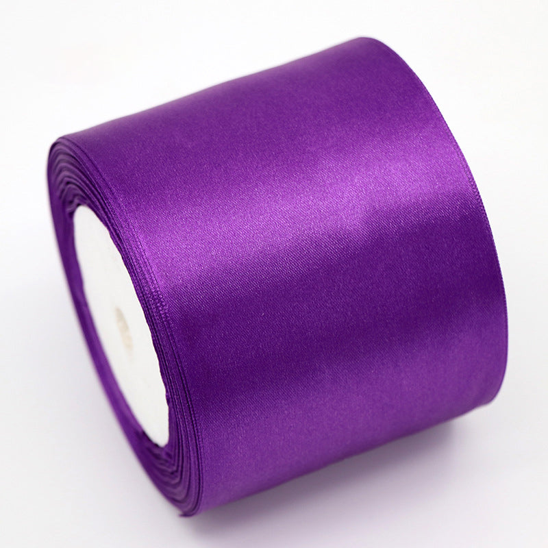 8 cm breites Satinband, verschiedene Farben – Bild 19 | LuxeStyle