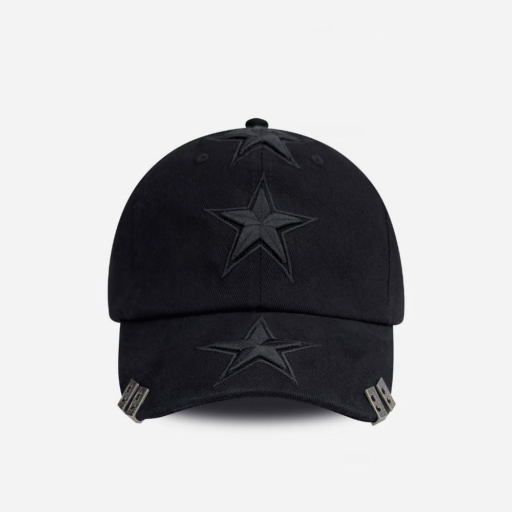 Baseball Cap mit Stern-Stickerei