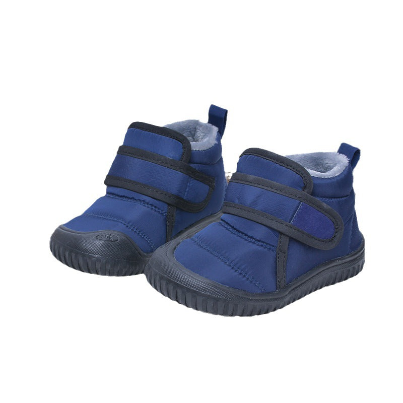 Warme Kinderschuhe mit Fleece-Futter