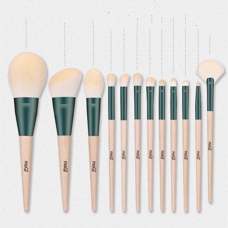 MSQ 12-teiliges Make-up Pinselset
