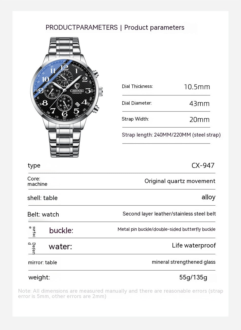 Herren-Uhr mit Vielfalt – Bild 8 | LuxeStyle