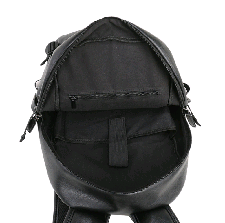 PU-Leder Rucksack mit Laptopfach 15,6 Zoll – Bild 8 | LuxeStyle