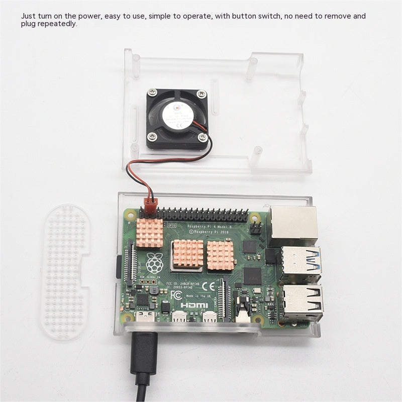 4b Mainboard Power Basic Kit für Raspberry Pi