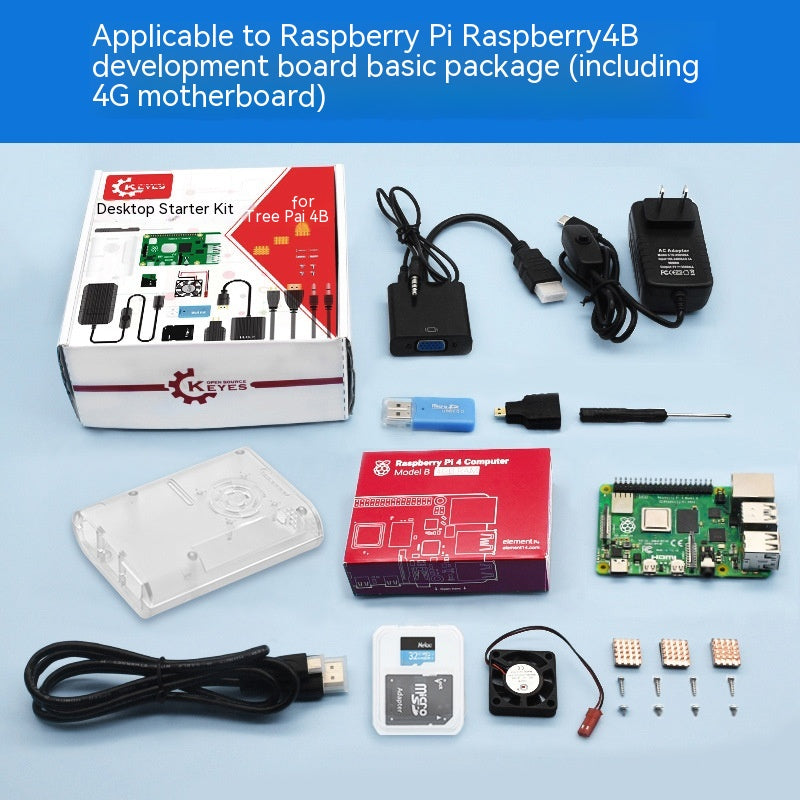 4b Mainboard Power Basic Kit für Raspberry Pi