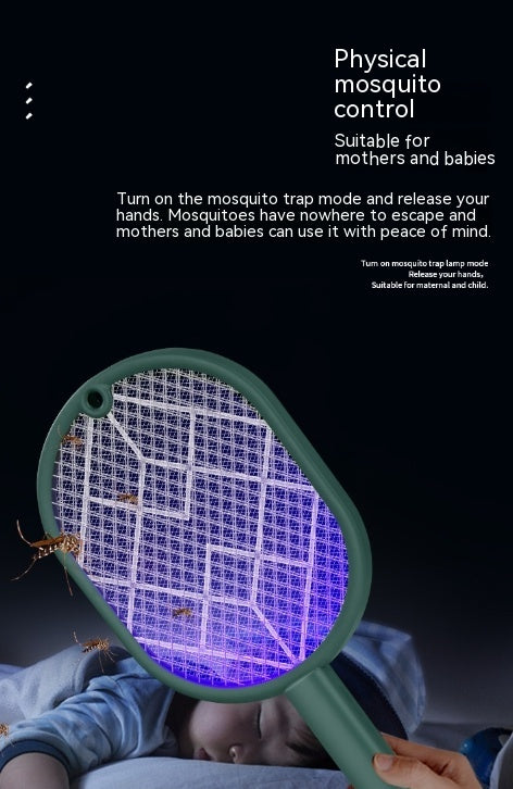 Elektrische Mückenklatsche mit UV-Licht