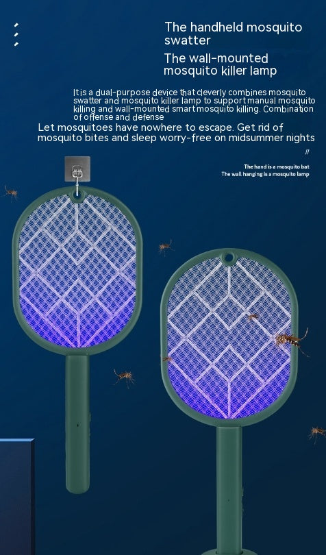 Elektrische Mückenklatsche mit UV-Licht