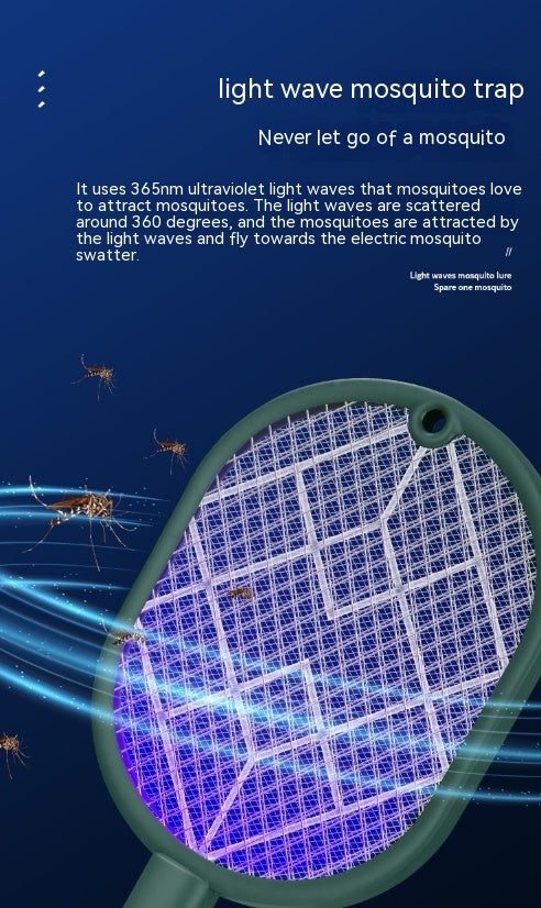 Elektrische Mückenklatsche mit UV-Licht