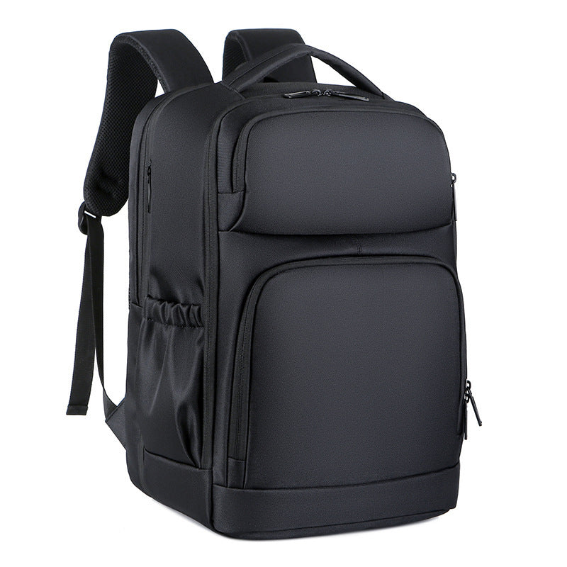 Stylischer schwarzer Business-Rucksack für Herren – Bild 9 | LuxeStyle