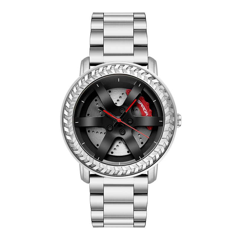 Wasserdichte Quarz-Armbanduhr mit Zeigeranzeige – Bild 2 | LuxeStyle