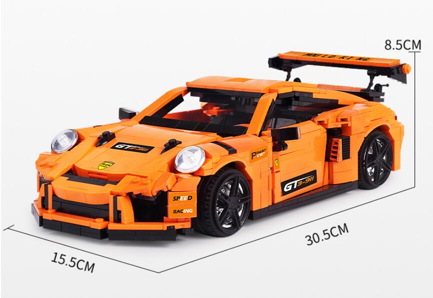 GT3 Rennwagen Bausteine – Modell zum Zusammenbauen – Bild 11 | LuxeStyle
