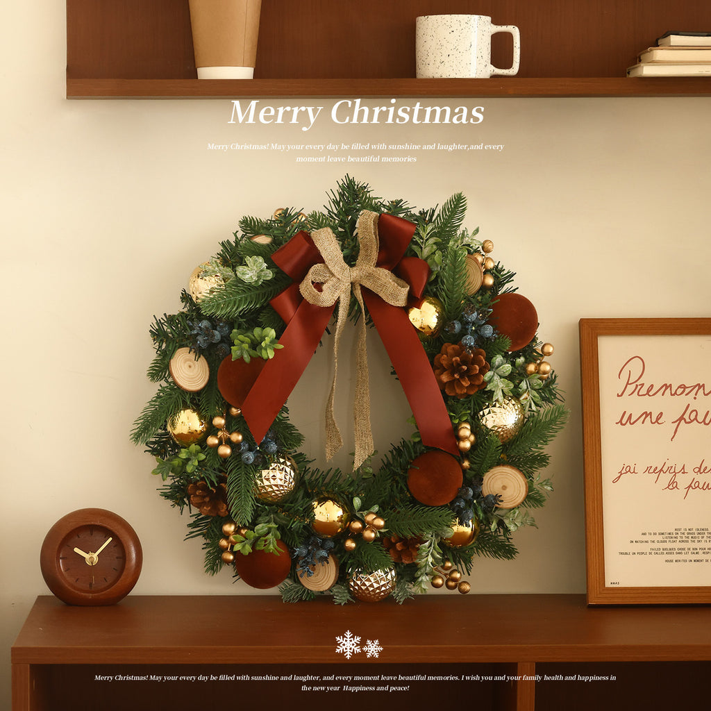 Weihnachtskranz Türhänger – Bild 2 | LuxeStyle
