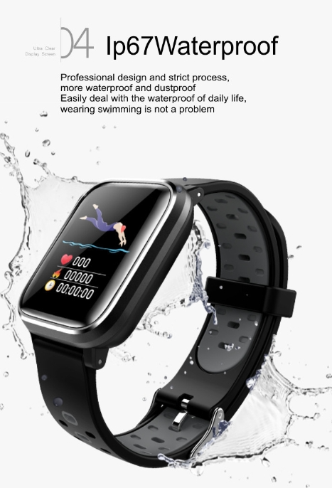 Smart-Armband Q58 mit Herzfrequenzüberwachung – Bild 7 | LuxeStyle