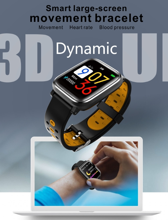 Smart-Armband Q58 mit Herzfrequenzüberwachung – Bild 10 | LuxeStyle