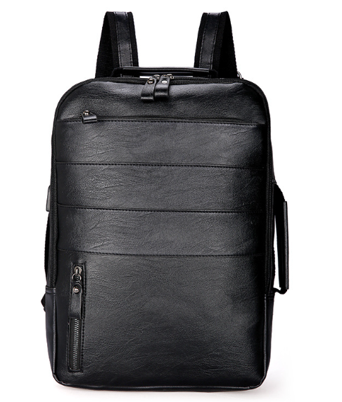 Business Laptop-Rucksack aus PU-Leder – Bild 8 | LuxeStyle