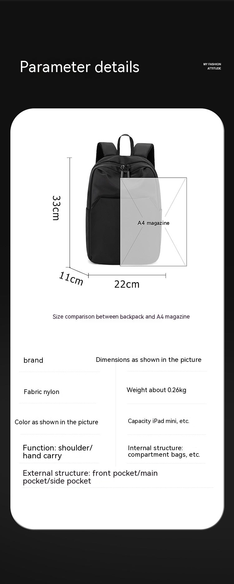 Grosser Freizeit-Rucksack, wasserdicht – Bild 12 | LuxeStyle