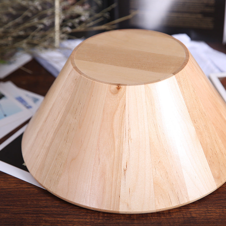 Grosse runde Holzschale im Japan-Stil – Bild 5 | LuxeStyle