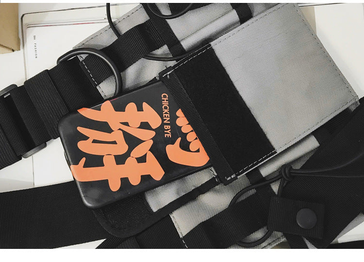 Multifunktionale Hip-Hop-Brusttasche