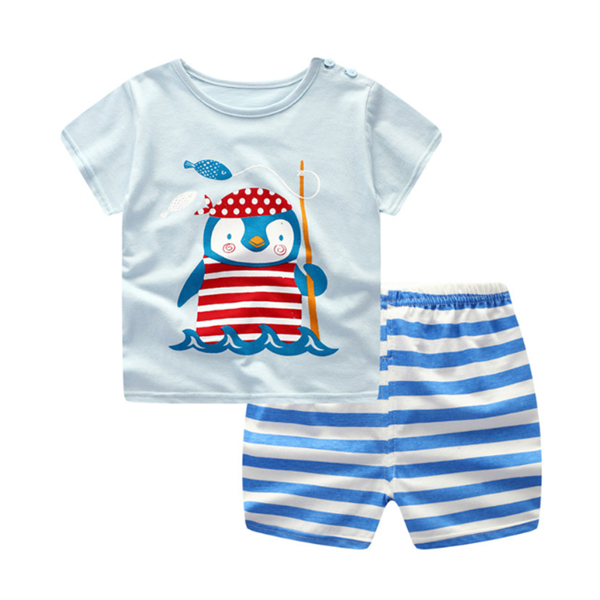 Baby Sommer Set – T-Shirt & Shorts für Mädchen & Jungen