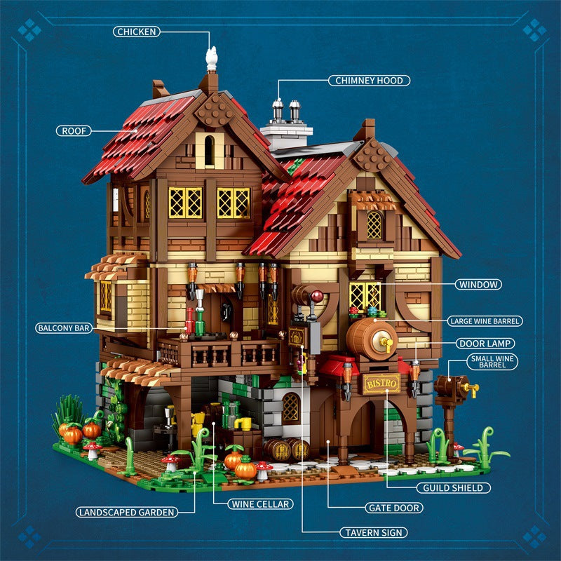 Mittelalterliche Taverne Bausteine – Bild 3 | LuxeStyle
