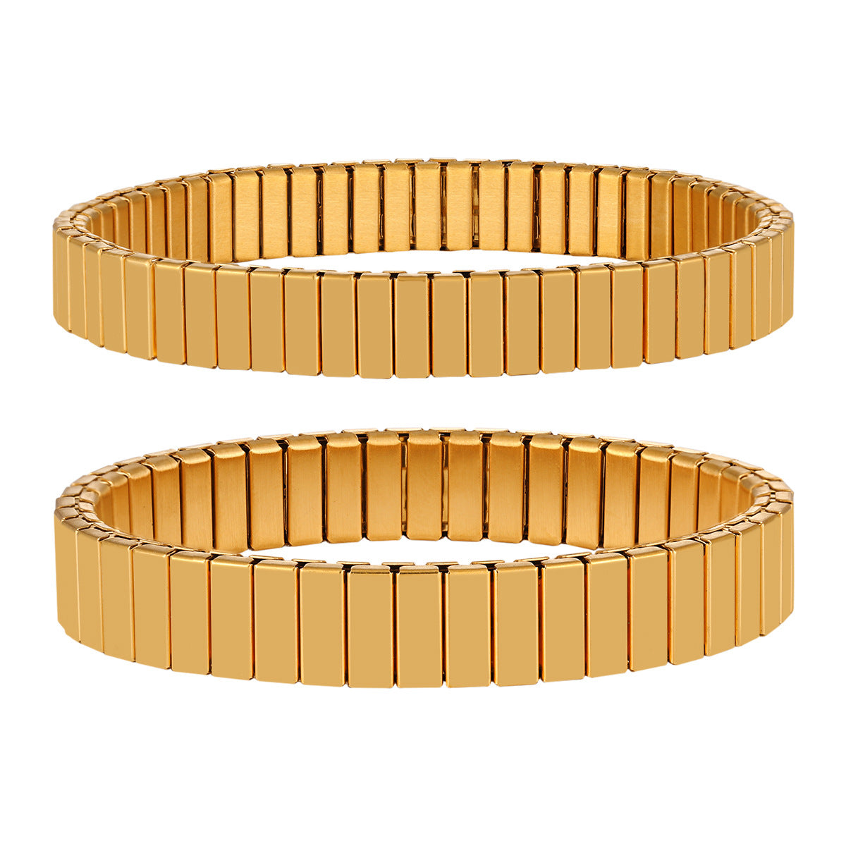 Elastisches Armband aus Titanstahl – Bild 8 | LuxeStyle