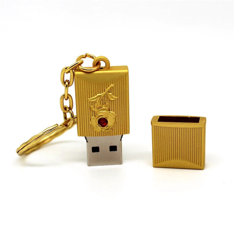 USB-Stick mit Schmuckstein-Design