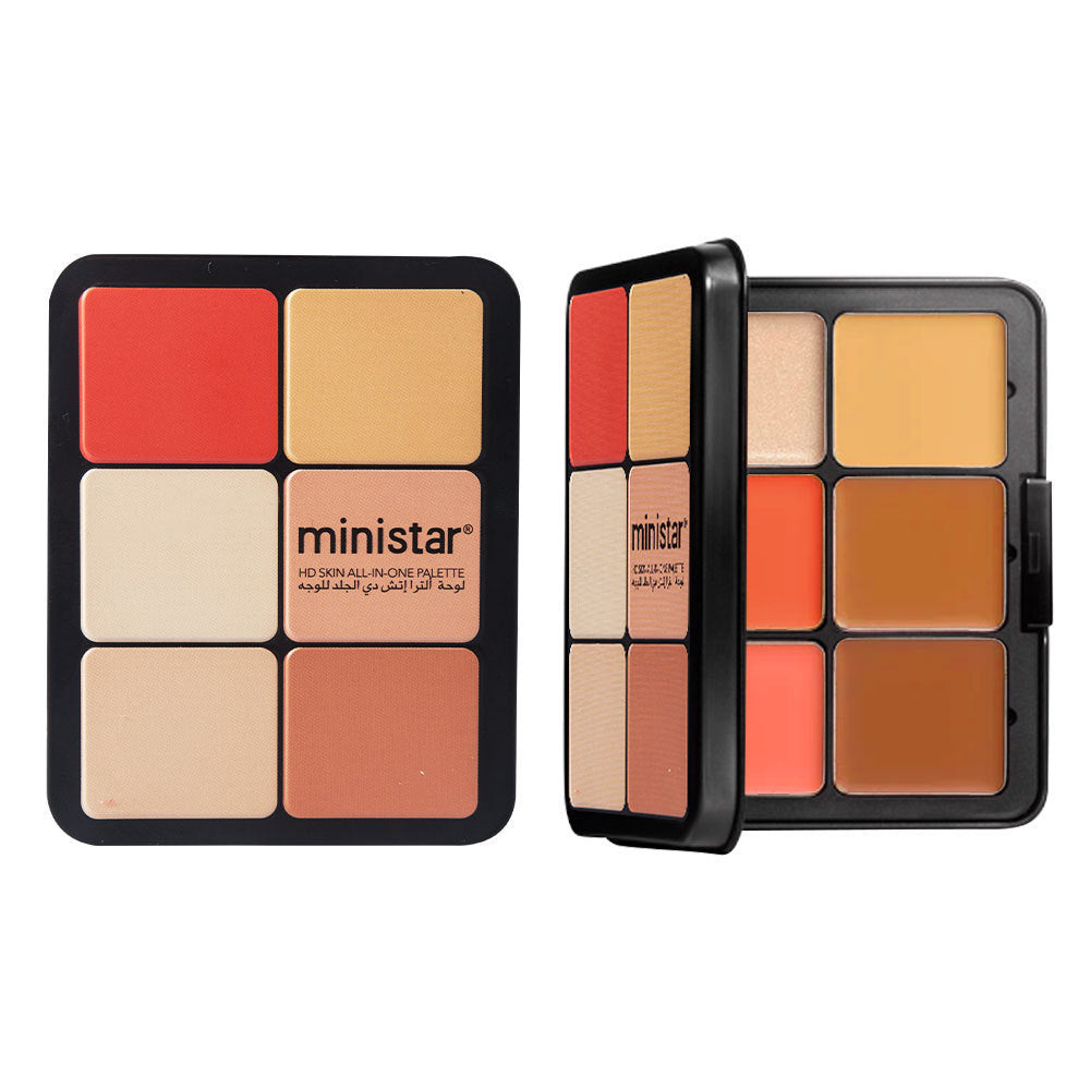 Multicolor Rouge & Concealer Palette – Bild 8 | LuxeStyle