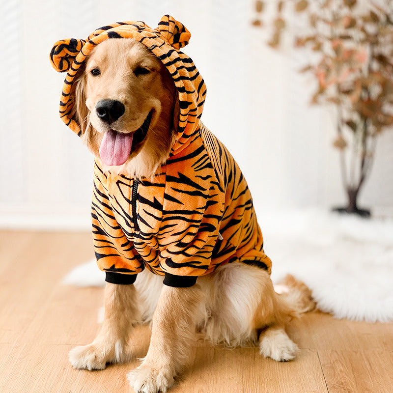 Tiger Kostüm für Golden Retriever – Bild 2 | LuxeStyle