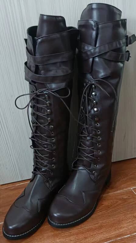 Hoher Herrenstiefel mit niedrigem Absatz – Bild 2 | LuxeStyle