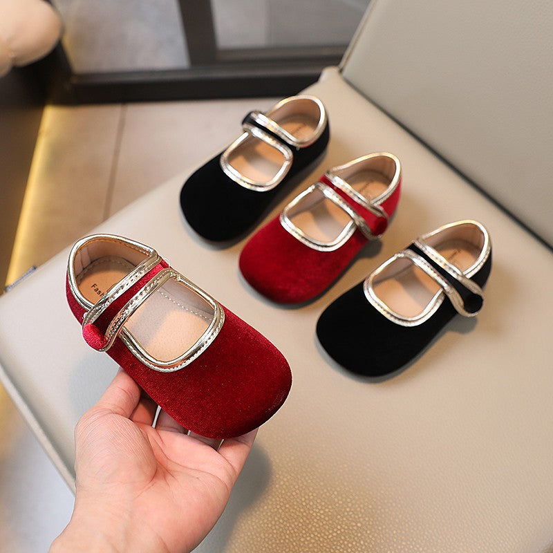 Elegante Prinzessinnen-Schuhe aus Leder