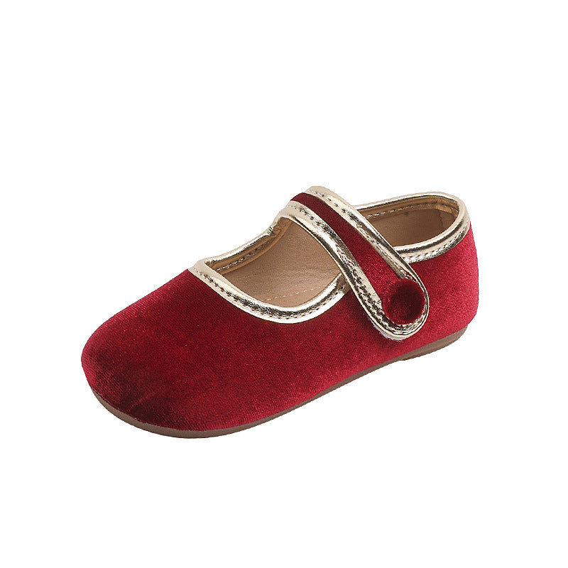 Elegante Prinzessinnen-Schuhe aus Leder