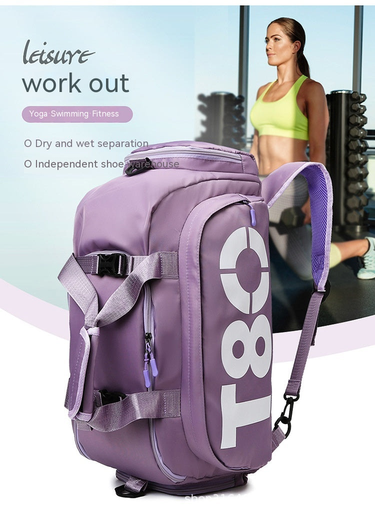 Multifunktionale Sporttasche mit Nass- und Trockenfach – Bild 8 | LuxeStyle