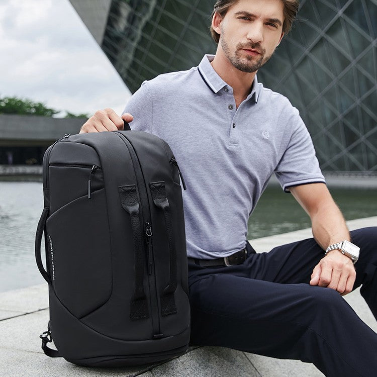 Multifunktionaler Oxford Stoff Rucksack – Bild 8 | LuxeStyle