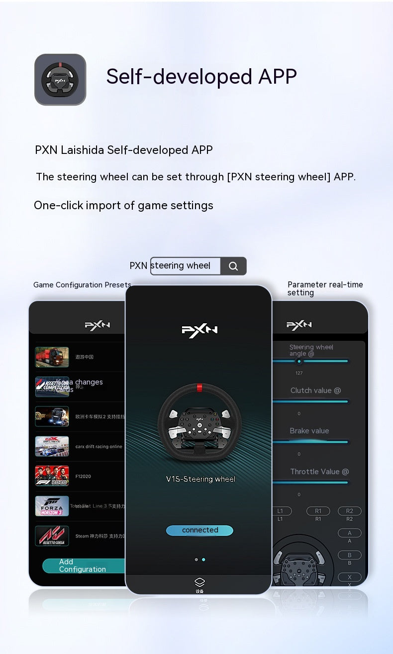 PXN V10 Force Feedback Lenkrad