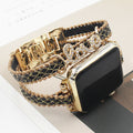 Smartwatch-Armband aus Imitation-Leder | LuxeStyle