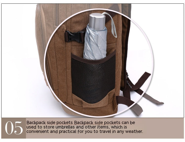Grosse Waschtasche aus Canvas