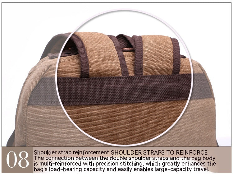 Grosse Waschtasche aus Canvas