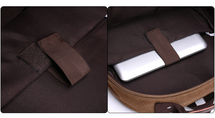 Grosse Waschtasche aus Canvas