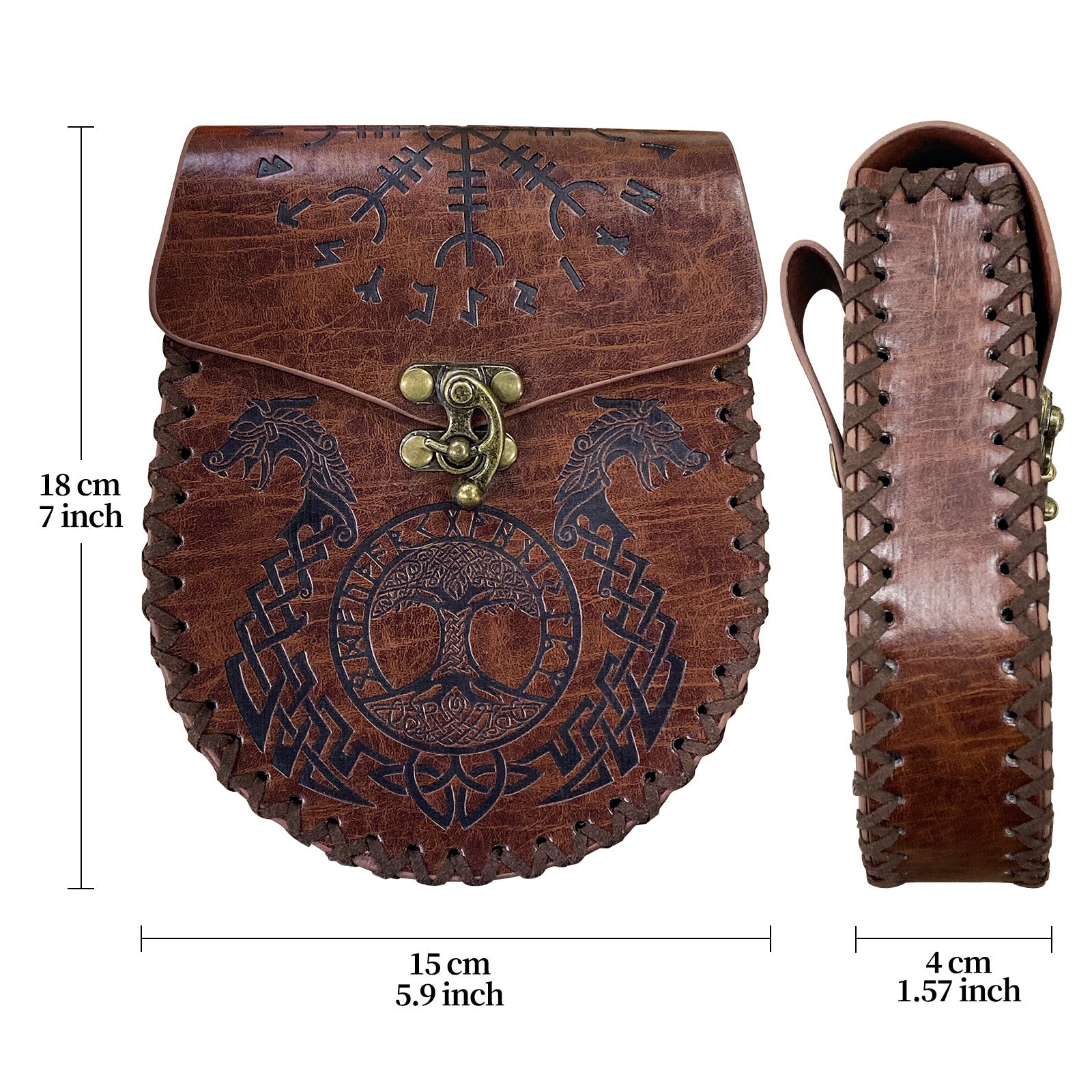 Vintage Gürtel-Tasche