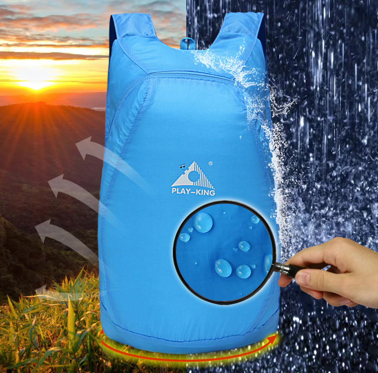 Faltbare Nylon-Rucksack, wasserdicht, ultraleicht – Bild 7 | LuxeStyle