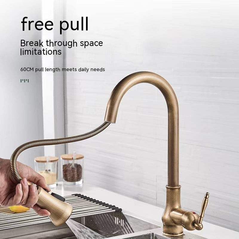 Kupfer Wasserhahn ausziehbar für Küche und Bad – Bild 8 | LuxeStyle