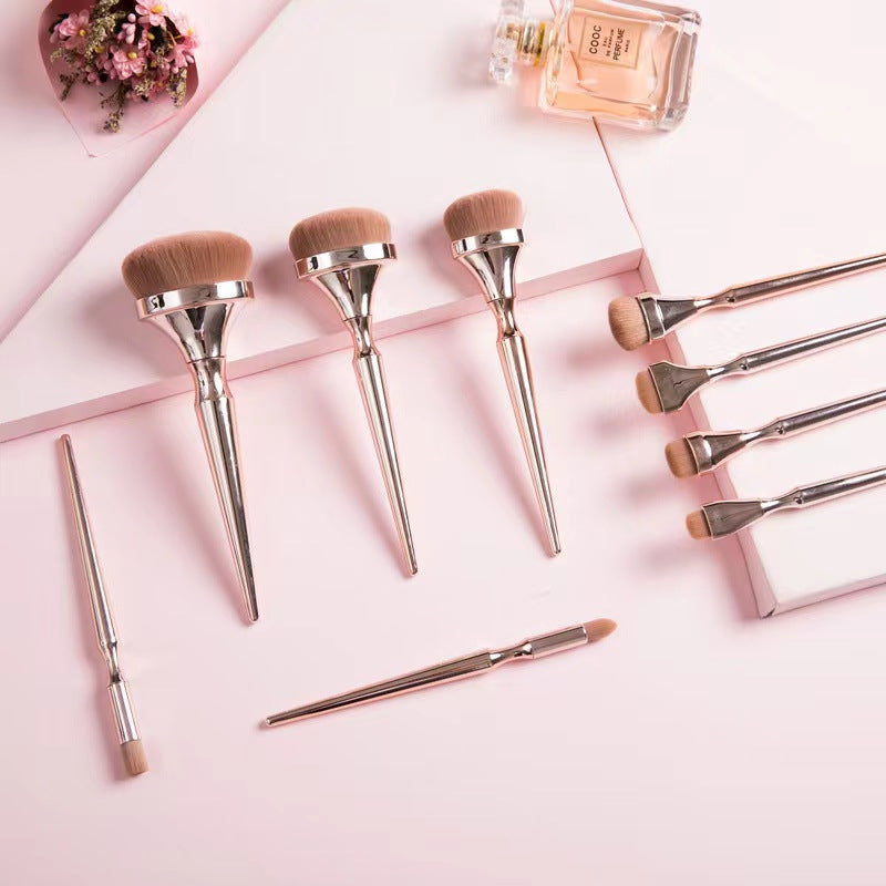 9er Make-up Pinsel-Set Gold – Bild 7 | LuxeStyle