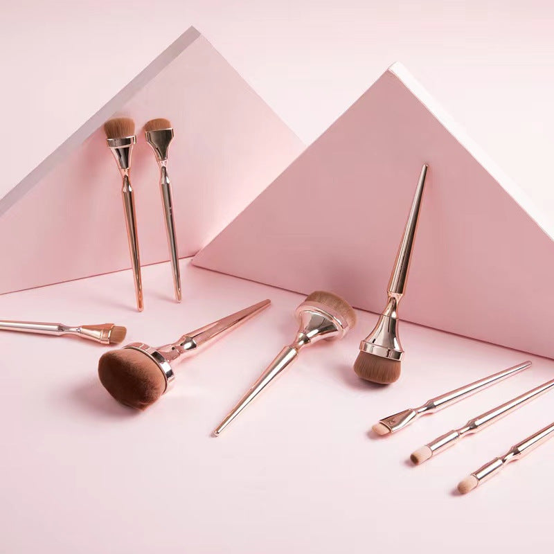 9er Make-up Pinsel-Set Gold – Bild 4 | LuxeStyle