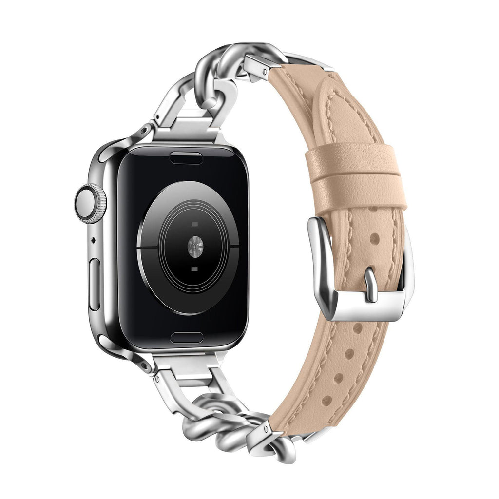 Stahl- und Lederarmband für Smartwatch – Bild 15 | LuxeStyle