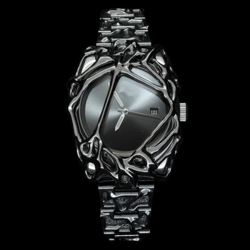Silberne Armbanduhr – Bild 4 | LuxeStyle