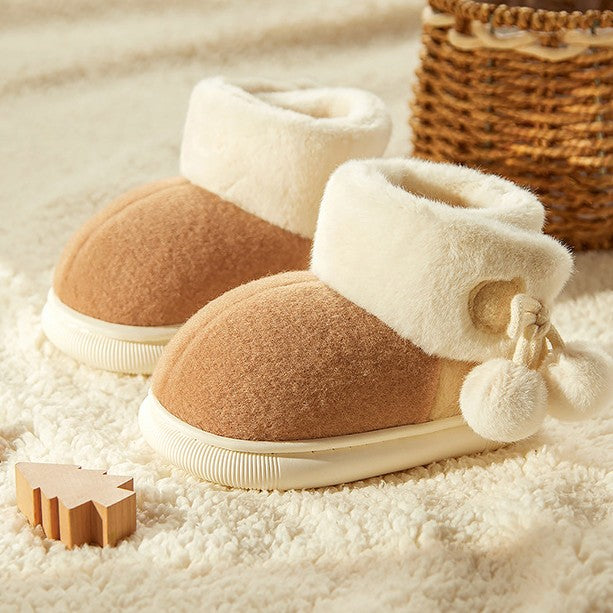 Warme Winter-Hausschuhe für Kinder