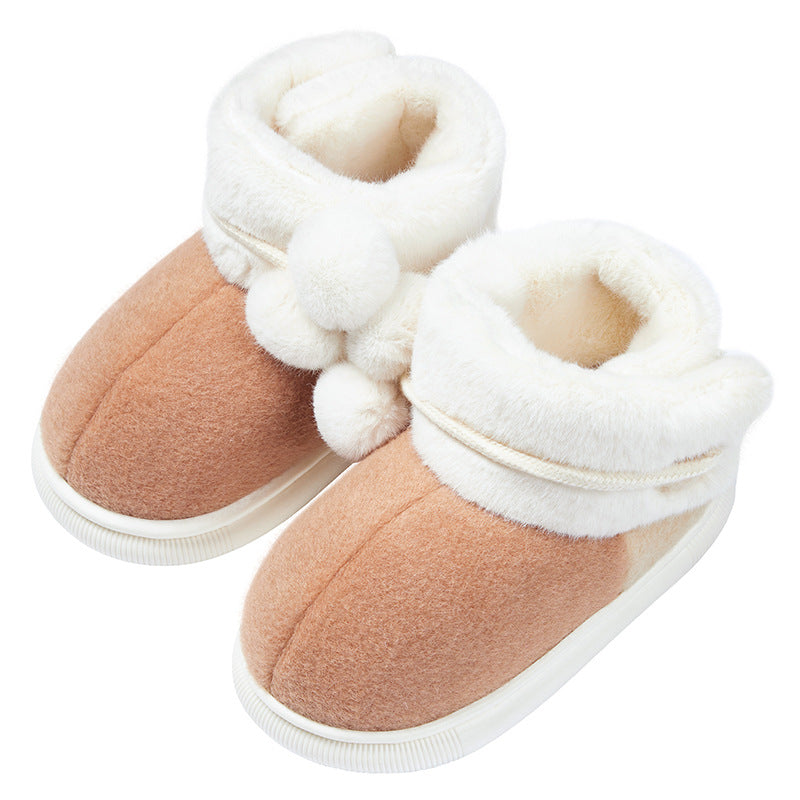Warme Winter-Hausschuhe für Kinder