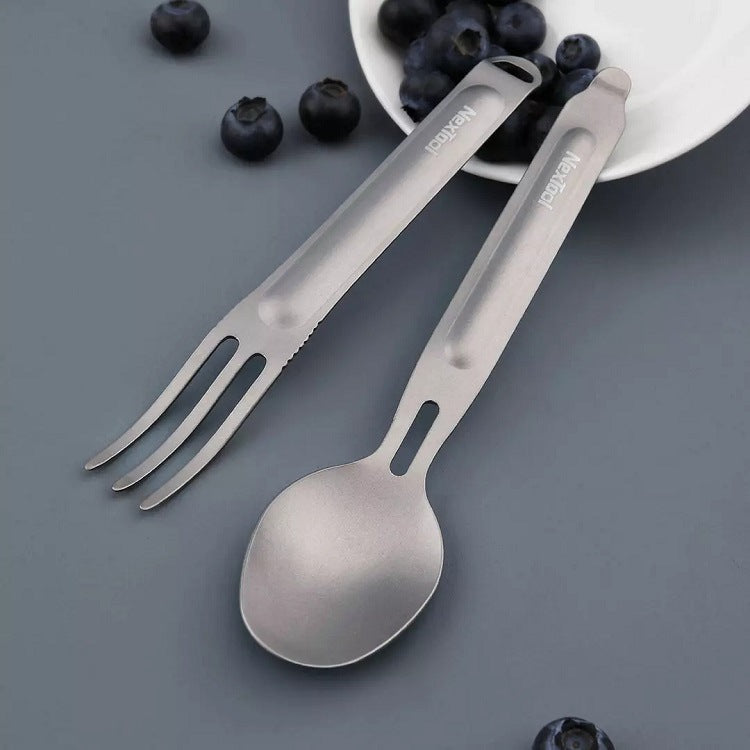 Titanium Spork Besteck-Set – Bild 9 | LuxeStyle