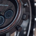 Holz-Chronograph mit Edelstahl – Bild 2 | LuxeStyle